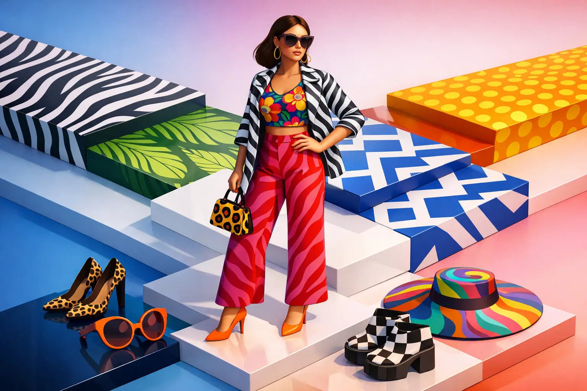 How to Wear Bold Prints Without Playing It Safe