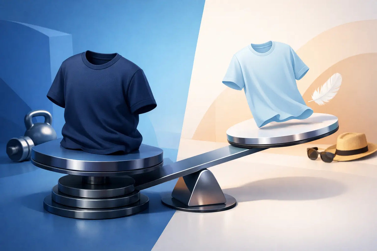 Heavyweight Shirts vs Lightweight Shirts