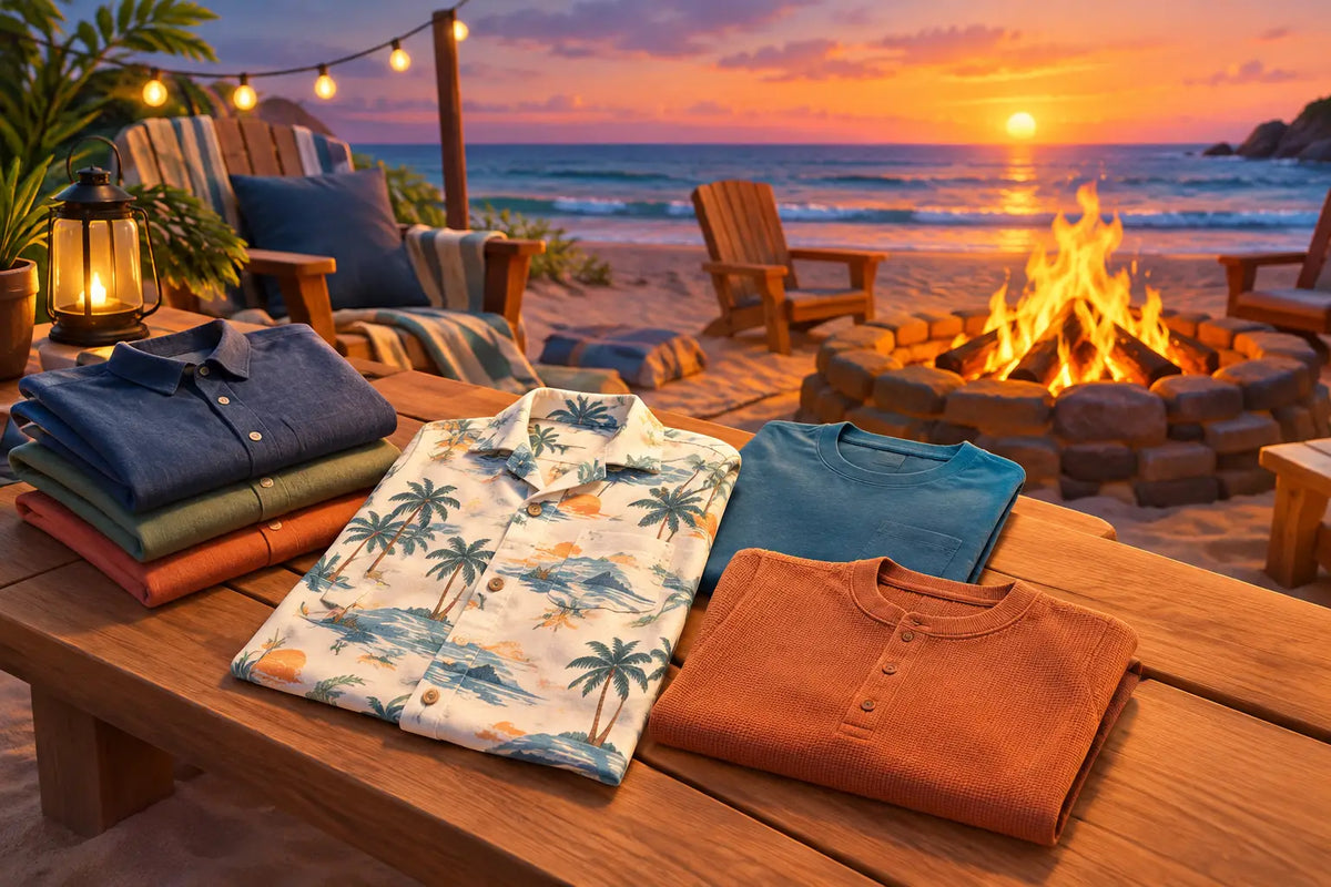 Best Shirts for Beach Bonfires That Bring Heat