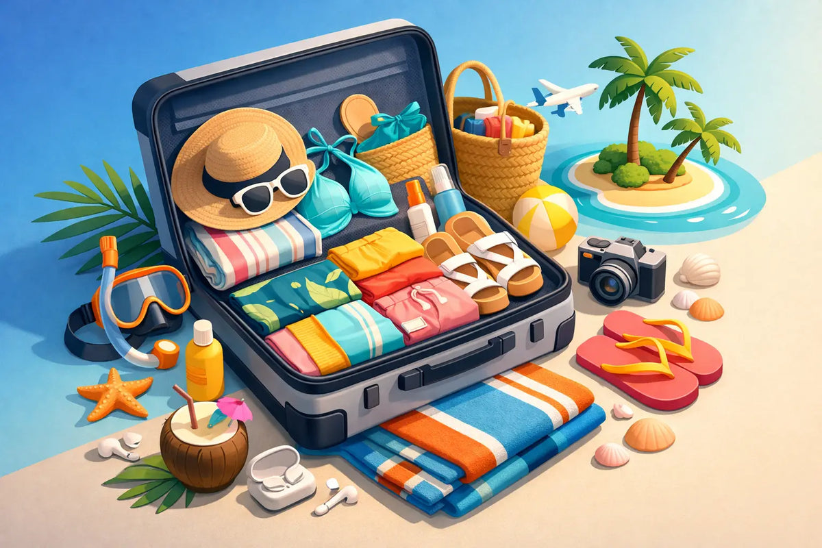 How to Pack Beach Outfits Without Losing the Plot