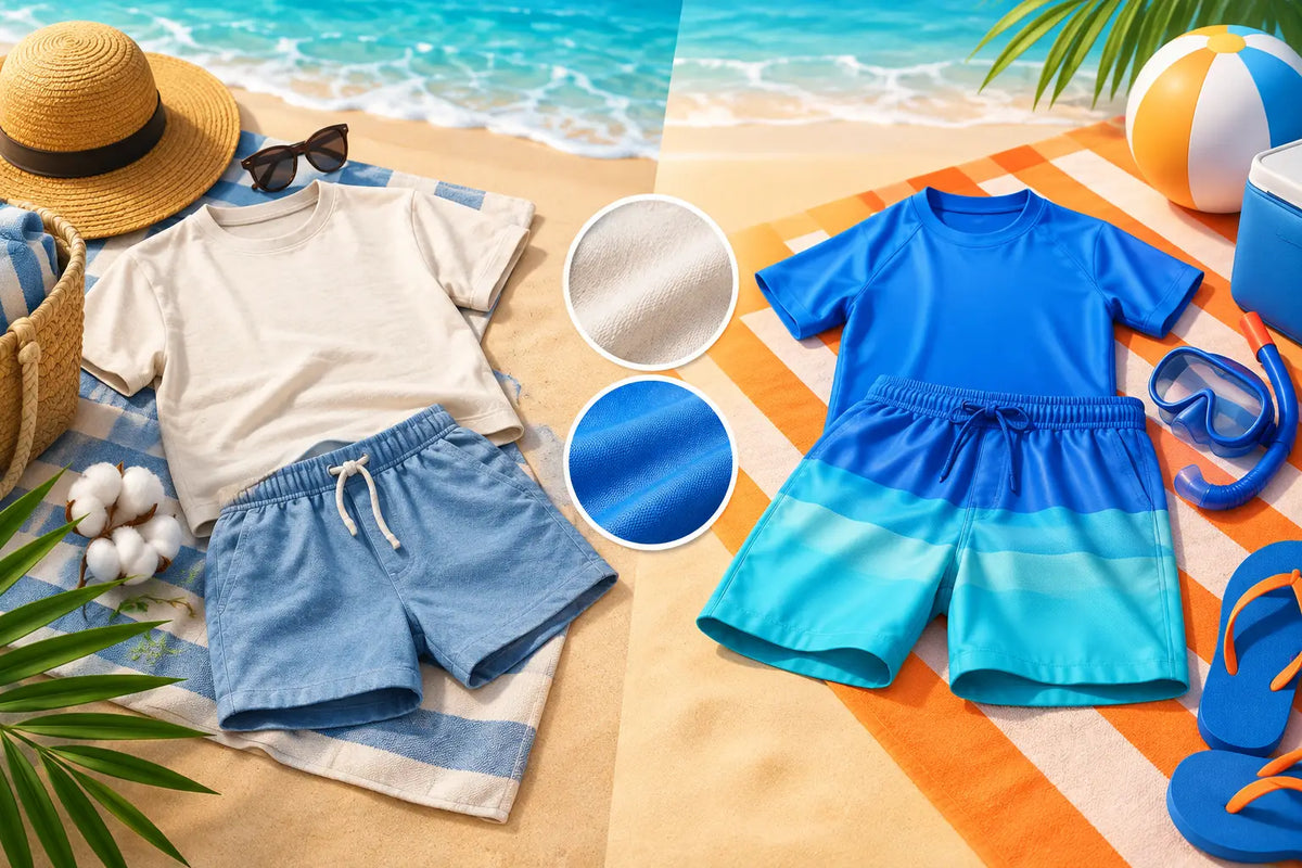 Cotton Versus Polyester Beachwear for Beach Days
