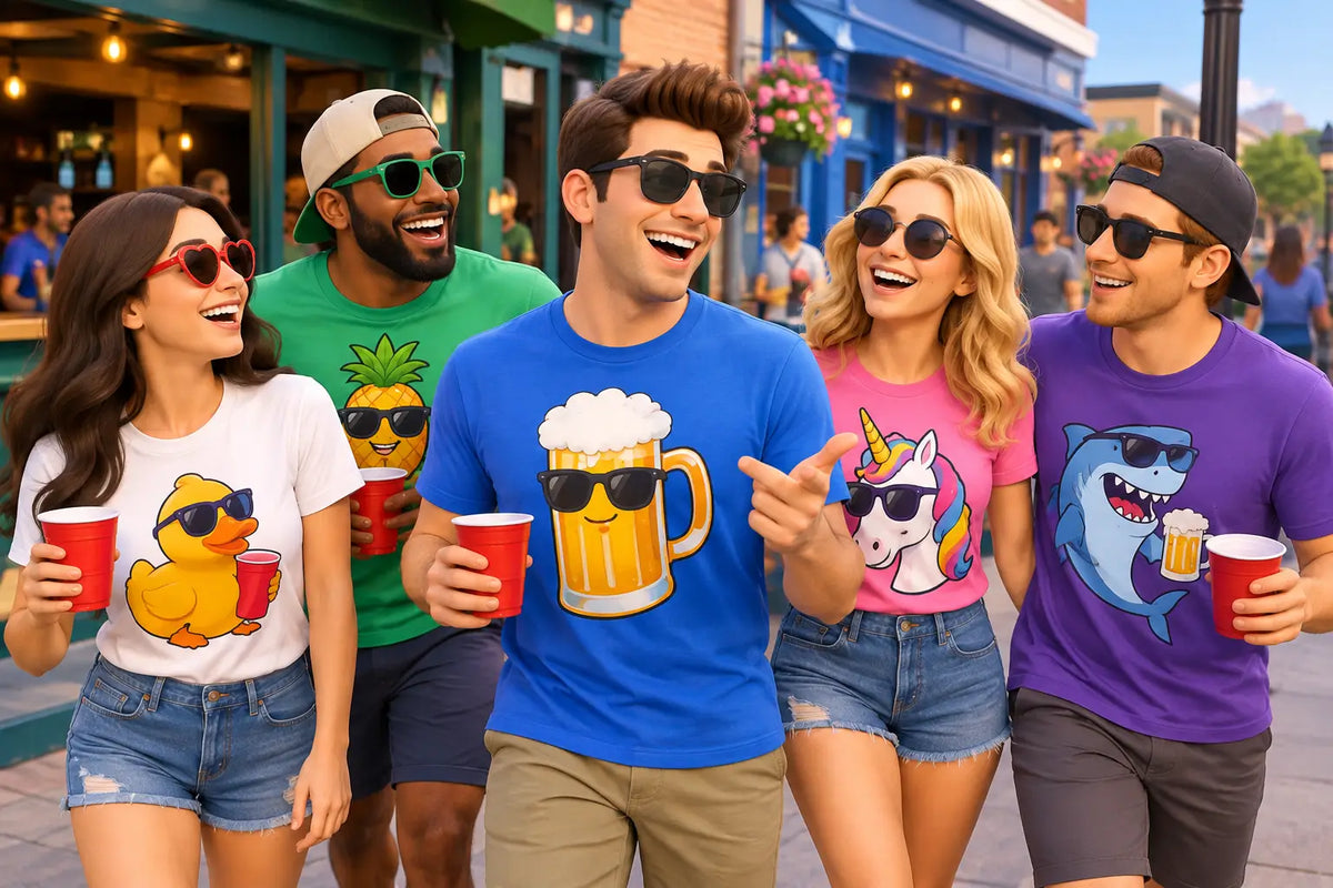Funny Bar Crawl Shirts That Start the Party