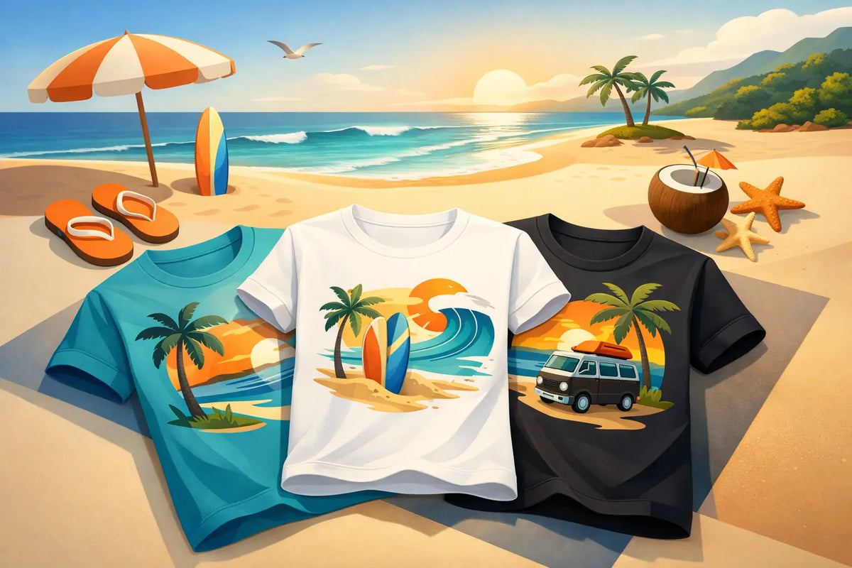 A Guide to Beach Graphic Tees That Get Noticed